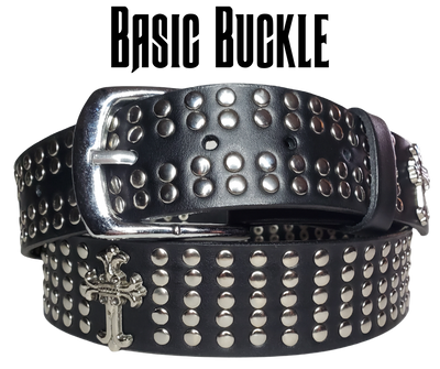 The "Redemption" Studded Leather Belt