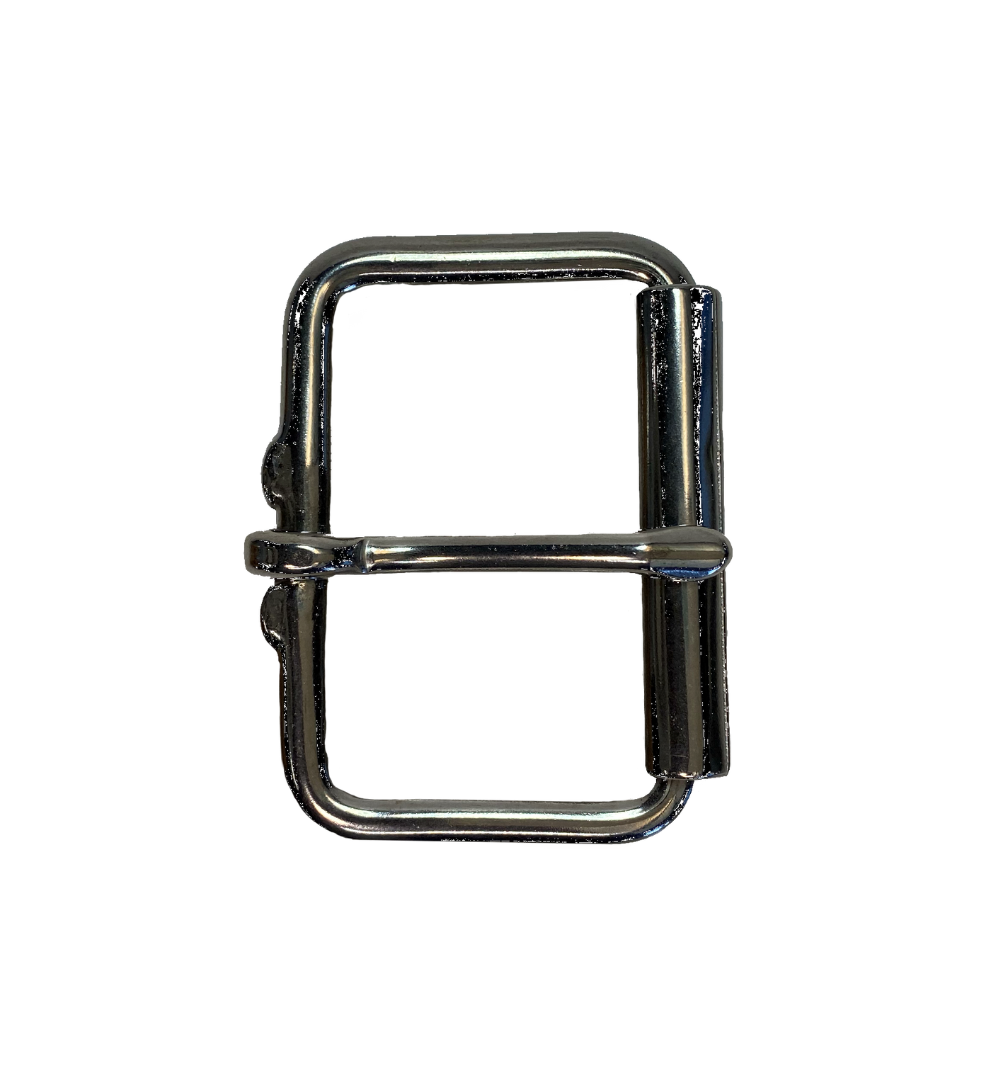 A alternative to our other buckles we offer. Heavy stainless steel basic buckle with a roller for smoother fitting. Great for tool belts. Fits any of our snapped 1 1/2" belts. Sold online and in our shop in Smyrna, TN, just outside of Nashville.