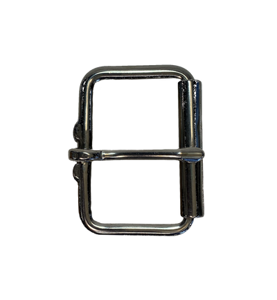 A alternative to our other buckles we offer. Heavy stainless steel basic buckle with a roller for smoother fitting. Great for tool belts. Fits any of our snapped 1 1/2" belts. Sold online and in our shop in Smyrna, TN, just outside of Nashville.