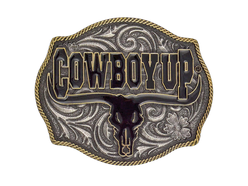 Cowboy Up Buckle