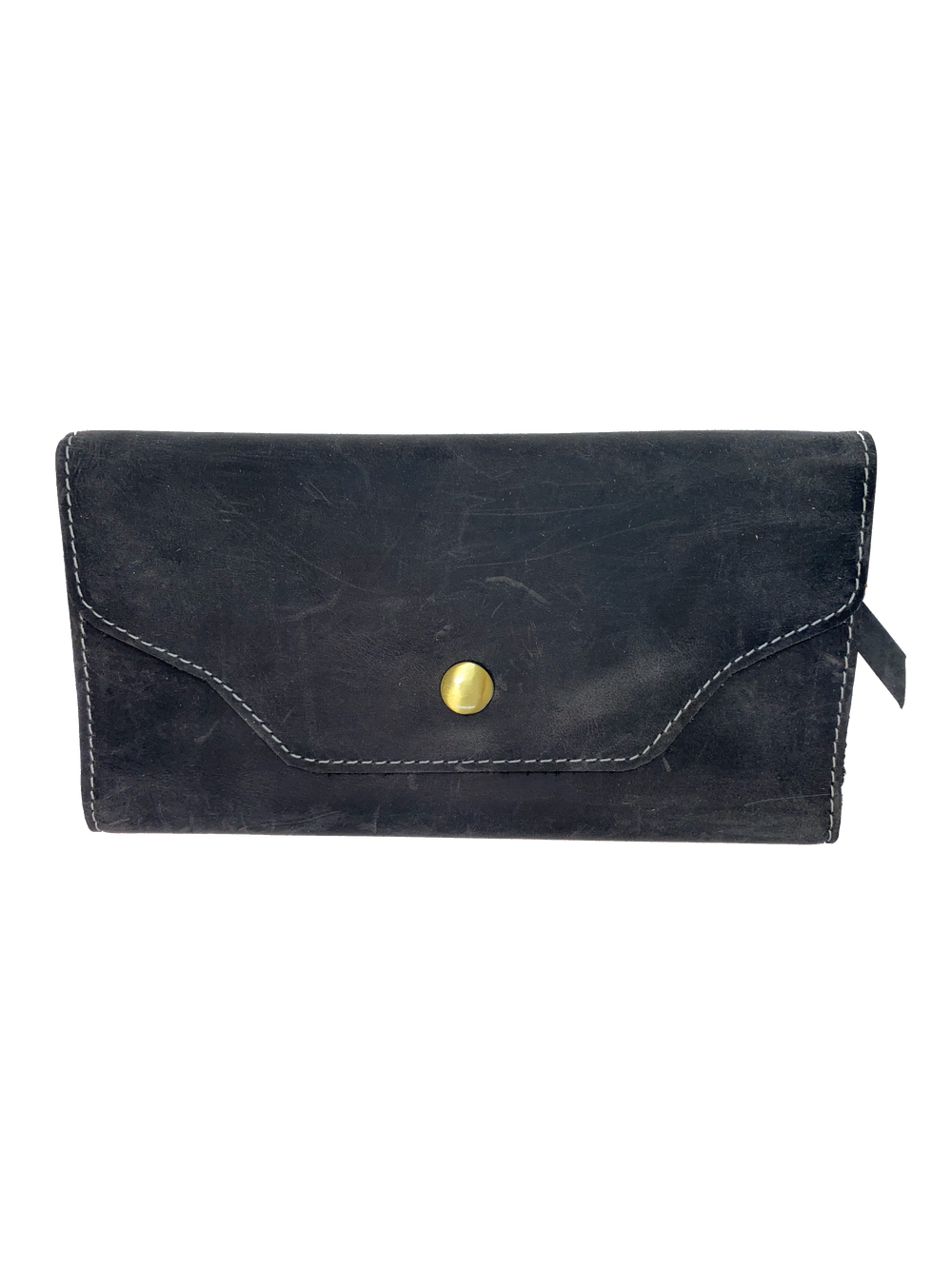 Leather Long Clutch Style Wallet with 4 card slots, I.D. slot, cash and coin pocket, zippered pocket. A convenient way to keep everything you need in one place! Imported and Buckle and Hide Approved! Available in Distressed Brown, Grey, Turquoise. Check'em out at out Smyrna, TN down I24 from Nashville.
