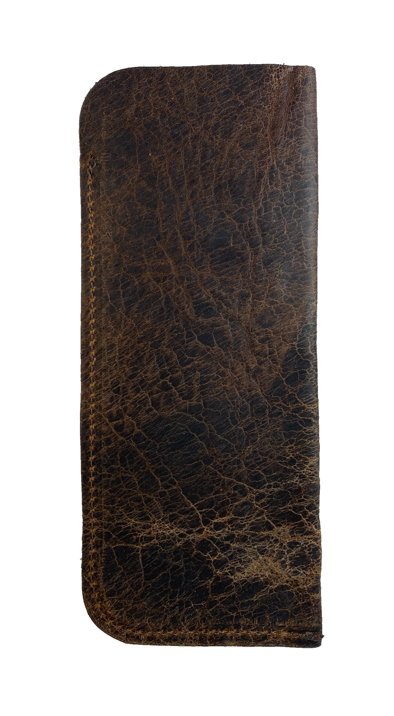 Made in USA Soft Leather eyeglass cover. Available in Black or Assorted Brown. BUY MORE and SAVE!