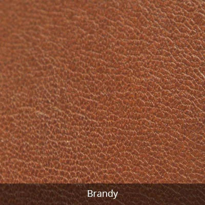Genuine cowhide leather from Argentina. Two slip pockets, four card slots, ID window & center pen sleeve. Slip pocket & gusseted pocket for documents. Writing pad is reversible for right or left hand