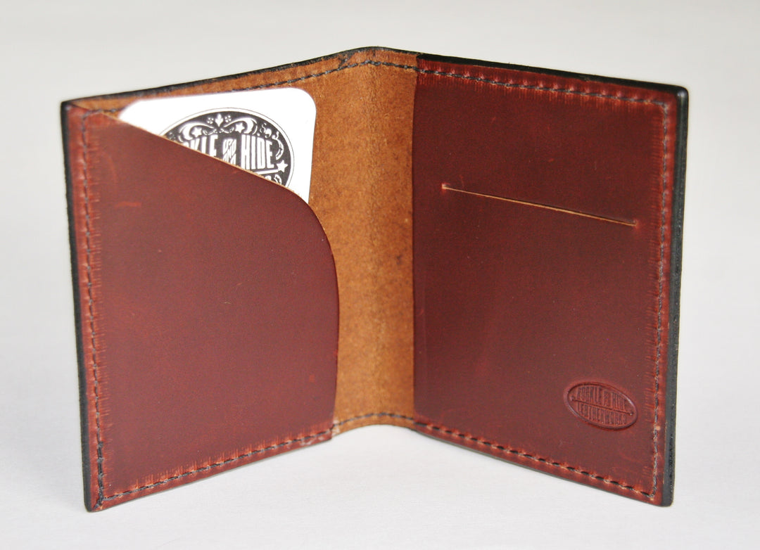 Cash and Card front pocket wallet inside