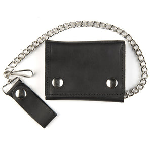 Trifold Chain Wallet