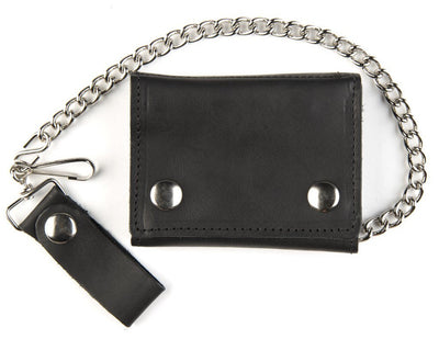 Trifold Chain Wallet