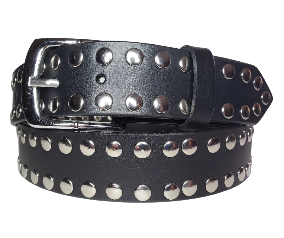 Studded discount belt mens